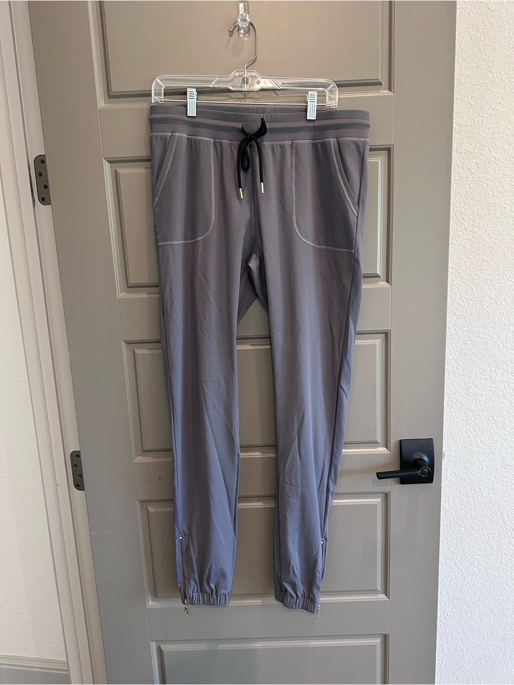ZYIA Slate Gray Drawstring Joggers